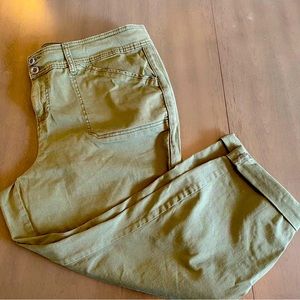 Torrid Olive Cargo Pant